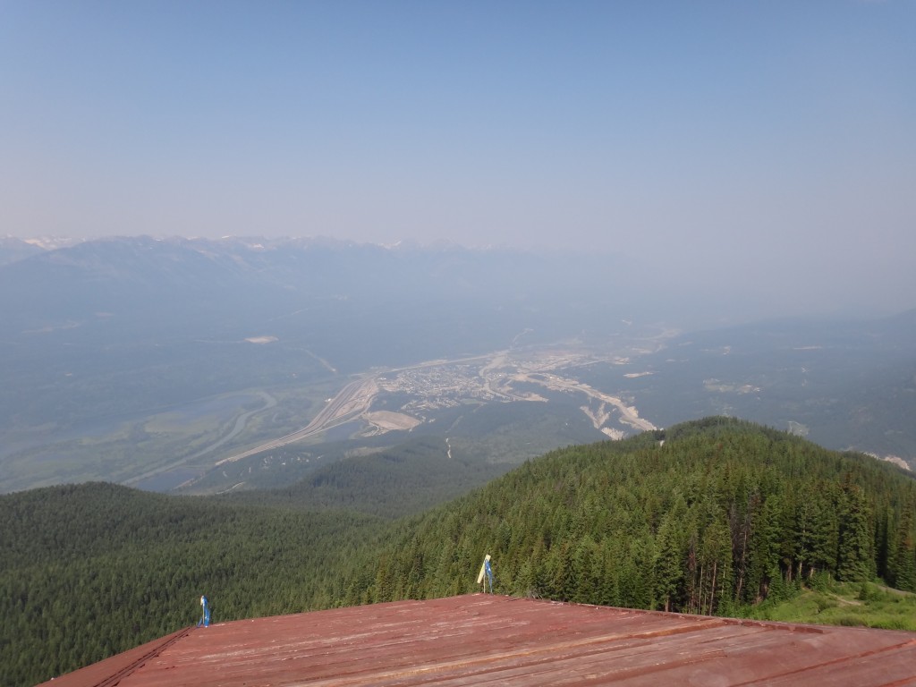 The hang gliding launch pad (I didn't use this)