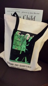 My prized surprise: D&Q Tote Bag