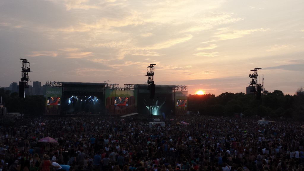 Osheaga 2014 Sunset