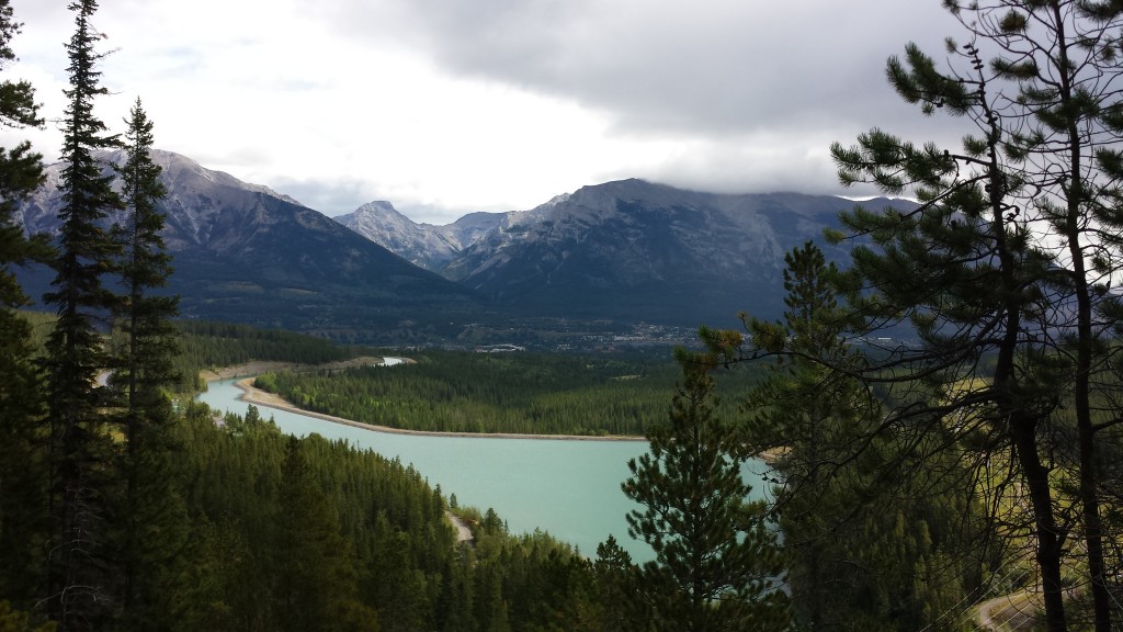View from the Grassi Lakes - another great hike near Canmore.