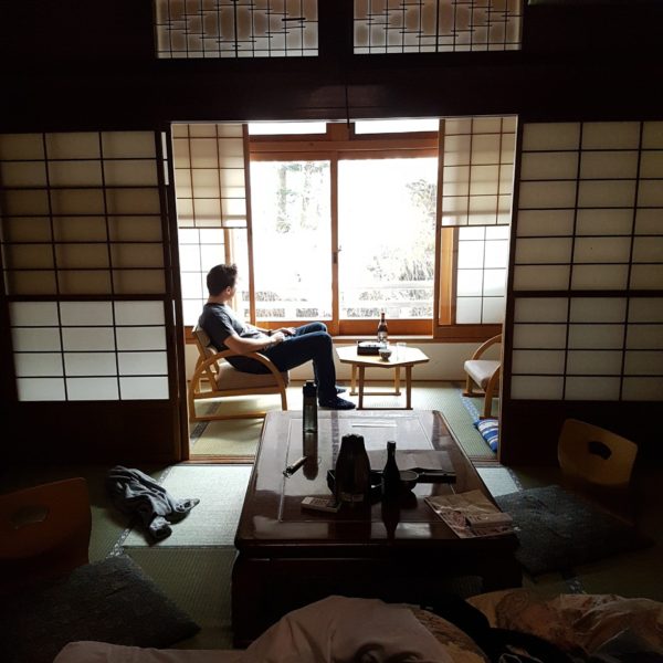 Inside our room at Takaragawa Onsen