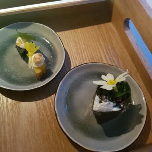 Plating with flowers